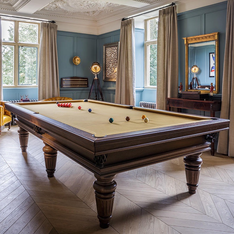 Traditional Pool Or Snooker Table, Snooker Table Lighting Requirements
